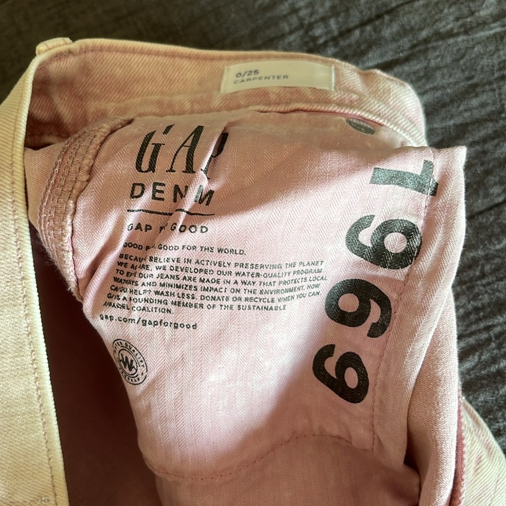 High Rise Carpenter Jeans Size: 25 - Picture 10 of 11